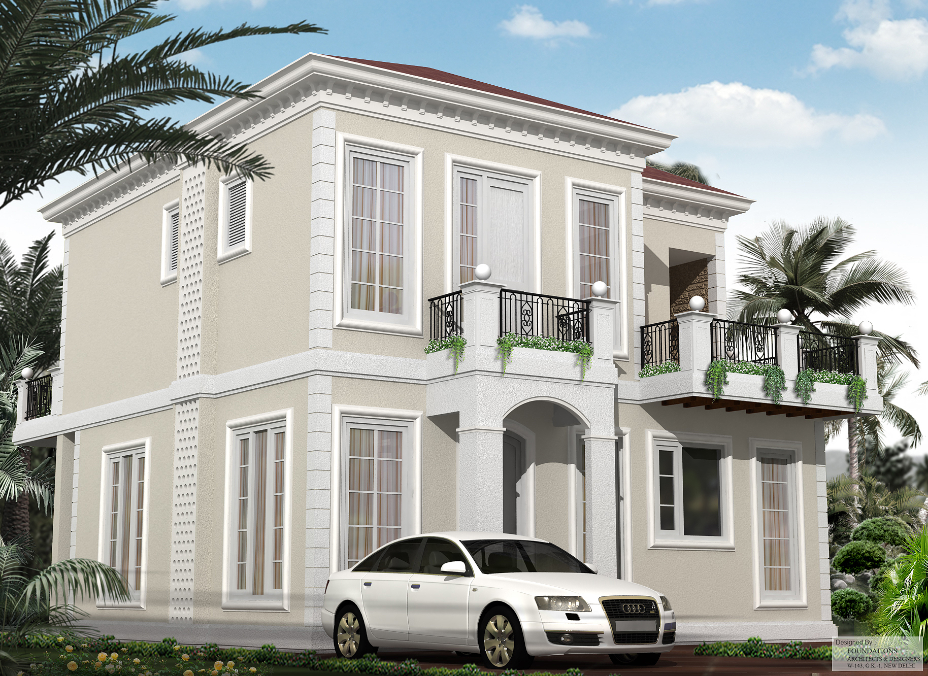 Villa project at Anjuna, Goa